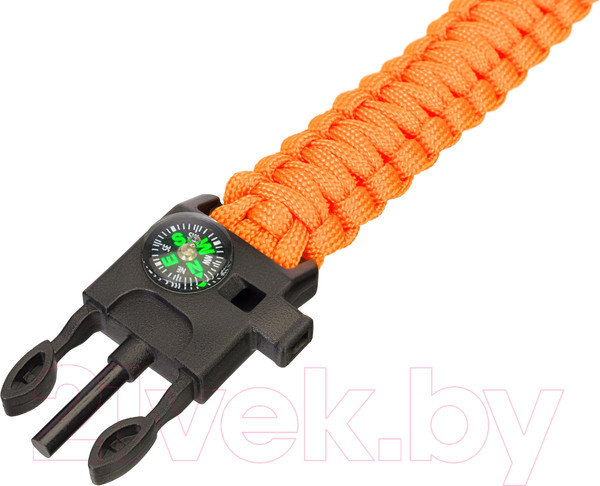 Изображение товара Браслет выживания Levenhuk LabZZ FL5 / LH79669 (оранжевый)