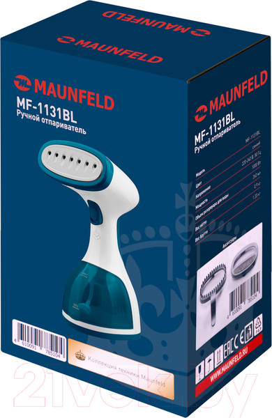 Изображение товара Отпариватель Maunfeld MF-1131BL