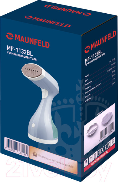 Изображение товара Отпариватель Maunfeld MF-1132BL