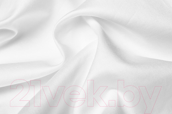 Изображение товара Простыня AlViTek Сатин однотонный на резинке 200x200x25 / ПР-СО-Р-200-БЕЛ  (белый)