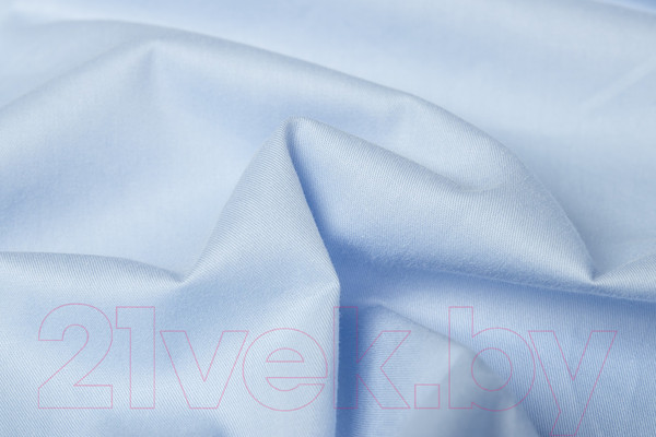 Изображение товара Простыня AlViTek Сатин однотонный на резинке 200x200x25 / ПР-СО-Р-200-ГОЛ (голубой)