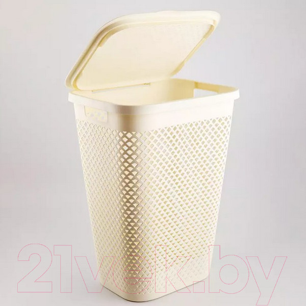 Изображение товара Корзина для белья Curver Laundry hamper / 249816 (кремовый)