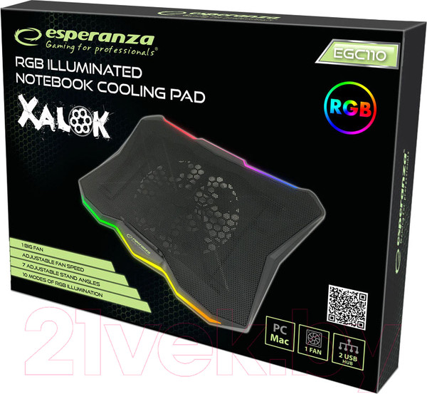 Изображение товара Подставка для ноутбука Esperanza EGC110 Xalok