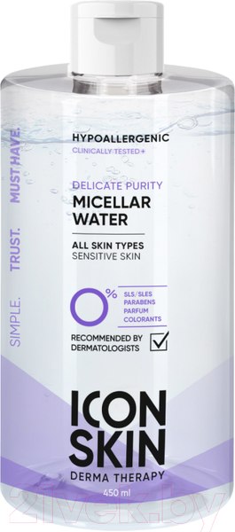 Мицеллярная вода Icon Skin Delicate Purity Очищающая (450мл)