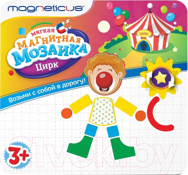 Изображение товара Развивающий игровой набор Magneticus Цирк / MC-015