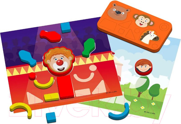 Изображение товара Развивающий игровой набор Magneticus Цирк / MC-015