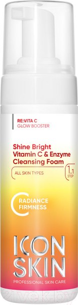 Пенка для умывания Icon Skin Shine Bright с витамином С (175мл)