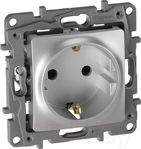 Изображение товара Розетка Legrand Etika 672421 (алюминий)