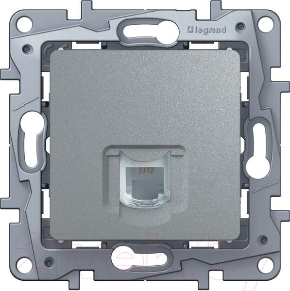 Изображение товара Розетка Legrand Etika 672440 (алюминий)