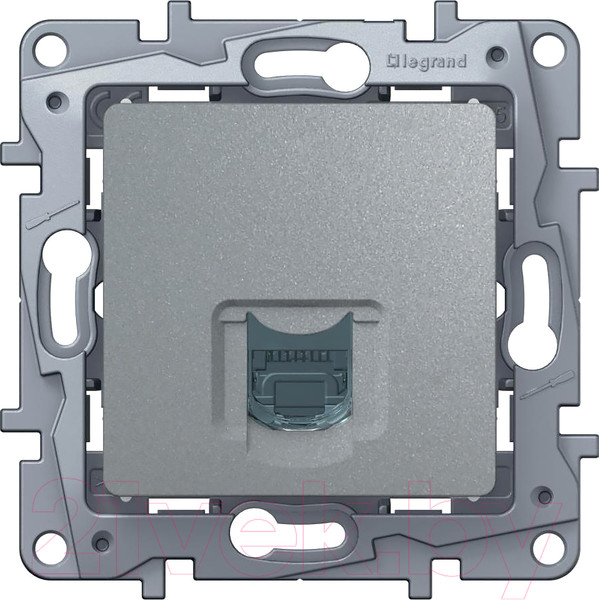 Изображение товара Розетка Legrand Etika 672453 (алюминий)