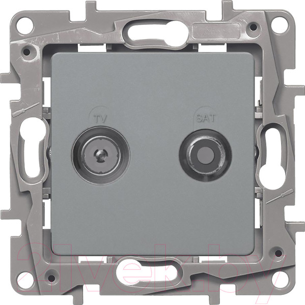 Изображение товара Розетка Legrand Etika 672457 (алюминий)