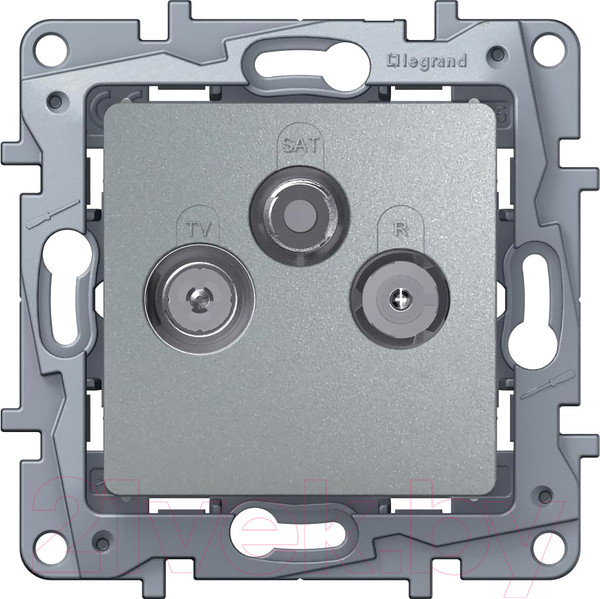 Изображение товара Розетка Legrand Etika 672456 (алюминий)