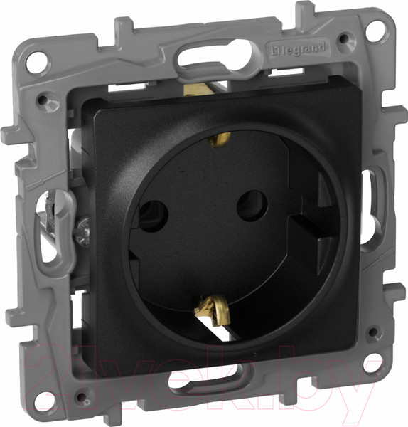 Изображение товара Розетка Legrand Etika 672621 (антрацит)