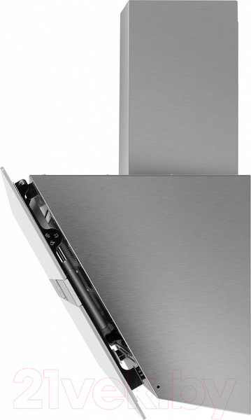 Изображение товара Вытяжка наклонная Maunfeld Mersey 60 (нержавеющая сталь/белое стекло)