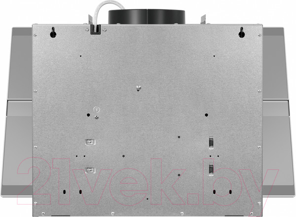 Изображение товара Вытяжка наклонная Maunfeld Mersey 60 (нержавеющая сталь/белое стекло)