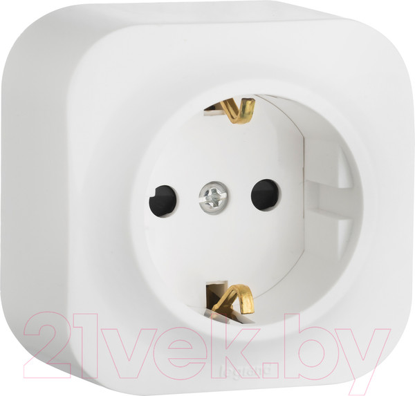 Изображение товара Розетка Legrand Quteo 782211 (белый)