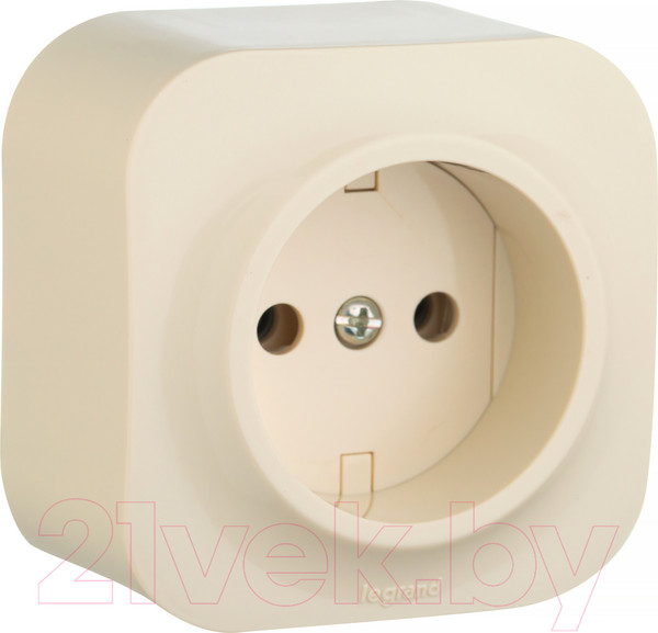Изображение товара Розетка Legrand Quteo 782240 (слоновая кость)