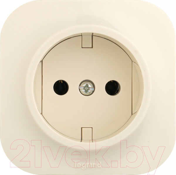 Изображение товара Розетка Legrand Quteo 782240 (слоновая кость)