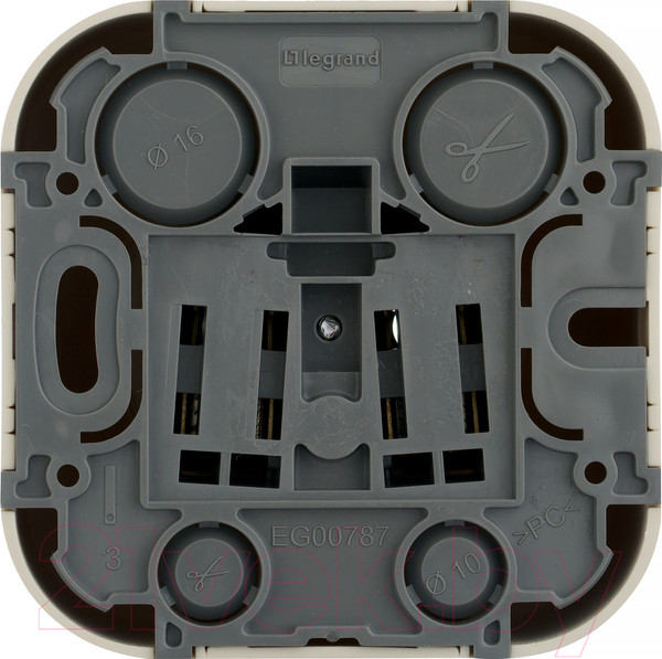 Изображение товара Розетка Legrand Quteo 782240 (слоновая кость)