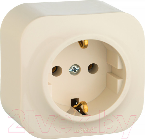 Изображение товара Розетка Legrand Quteo 782241 (слоновая кость)