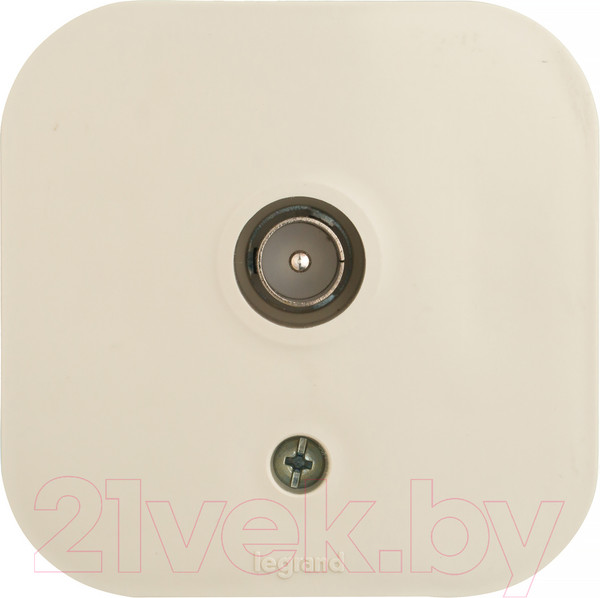 Изображение товара Розетка Legrand Quteo 782245 (слоновая кость)