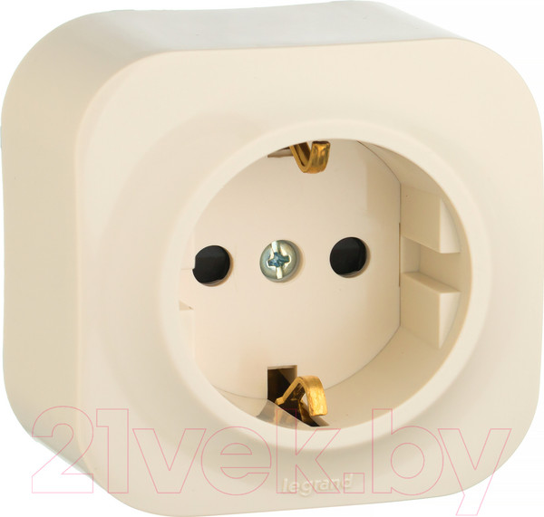 Изображение товара Розетка Legrand Quteo 782250 (слоновая кость)