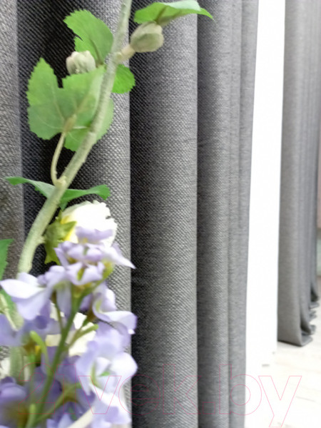 Изображение товара Комплект штор Модный текстиль 03L / 112MT391019 (250x150, 2шт, темно-серый)