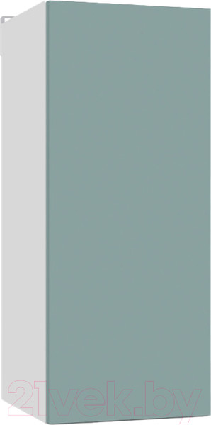 Изображение товара Шкаф навесной для кухни Интермебель Микс Топ ШН 720-4-400 40см (сумеречный голубой)