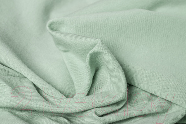 Изображение товара Простыня AlViTek Трикотажная на резинке 140x200 / ПТР-ОЛ-140 (оливковый)