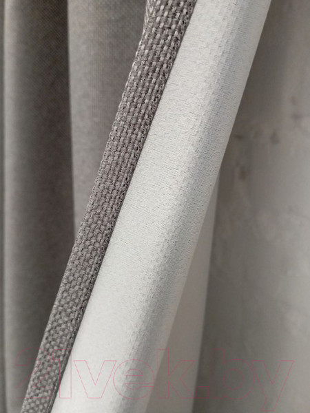 Изображение товара Комплект штор Модный текстиль 01L / 112MT6670M28 (250x150, 2шт, средне серый)