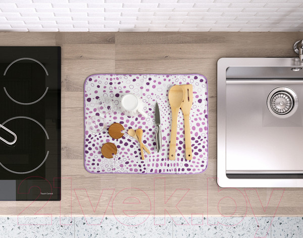 Изображение товара Коврик для сушки посуды Рыжий кот MDM-01-XL / 310261