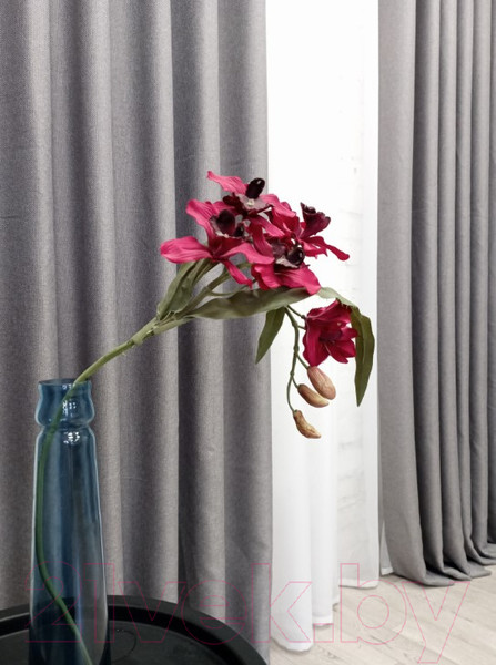 Изображение товара Штора Модный текстиль 03L1 / 112MT6670M28 (230x150, средне серый)