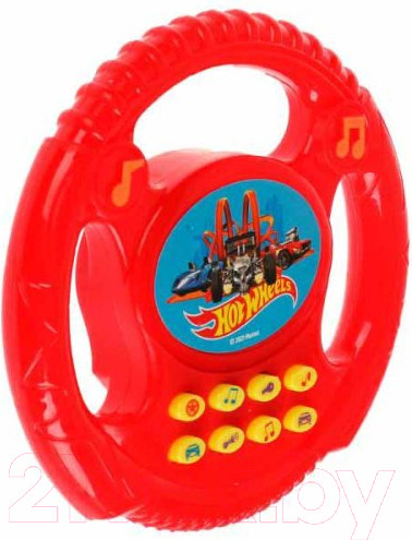 Изображение товара Развивающая игрушка Умка Музыкальный руль Hot Wheels / ZY026459-R5