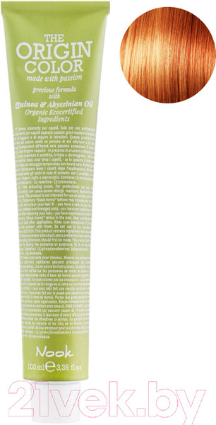 Изображение товара Крем-краска для волос Nook The Origin Color Permanent Colouring Cream 8.4 (Light Blonde Copper)