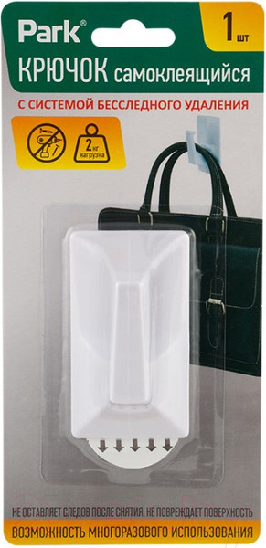 Изображение товара Крючок для ванной Park 008081