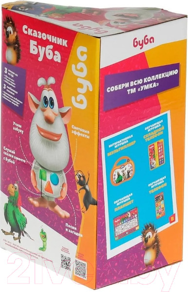 Изображение товара Развивающая игрушка Умка Сказочник Буба / HT1166-R