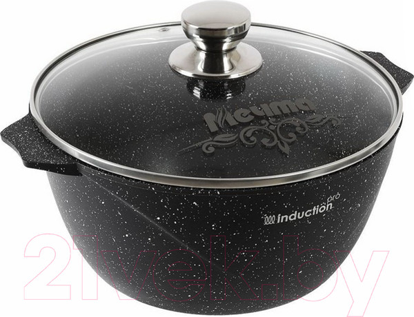 Изображение товара Кастрюля Мечта Гранит Induction Pro M45802И (черный)