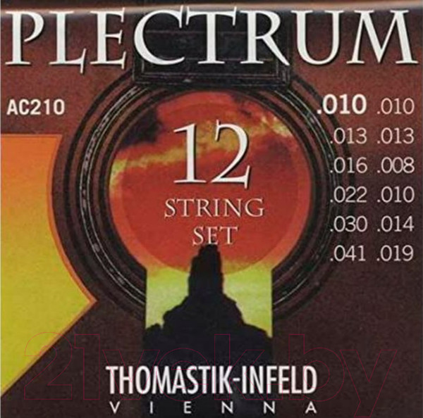 Струны для акустической гитары Thomastik Plectrum AC210 — фото 3
