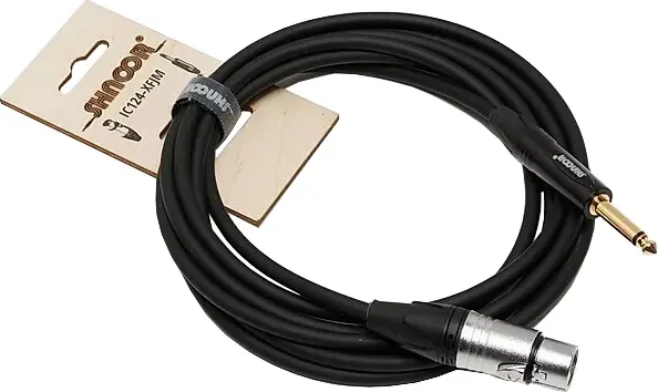 Изображение товара Кабель гитарный Shnoor IC124-XFJM-1.5m (1.5м)