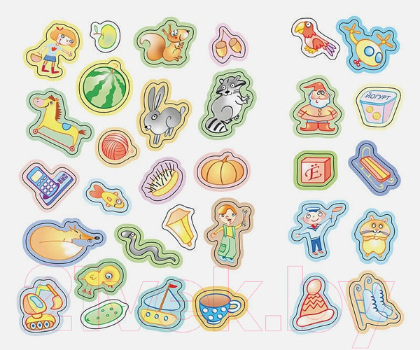 Изображение товара Развивающая книга Махаон Пишем буквы 4-5 лет с наклейками (Земцова О.)