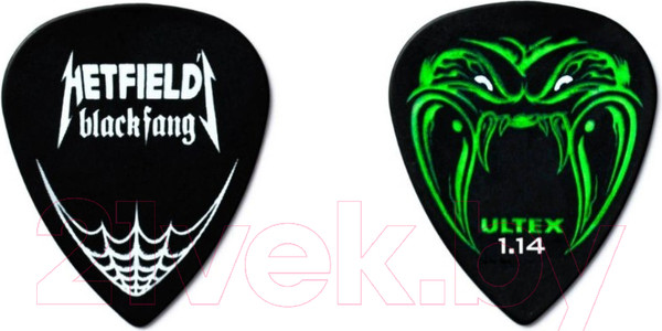 Изображение товара Набор медиаторов Dunlop Manufacturing Manufacturing Black Fang PH112T1.14 (6шт)