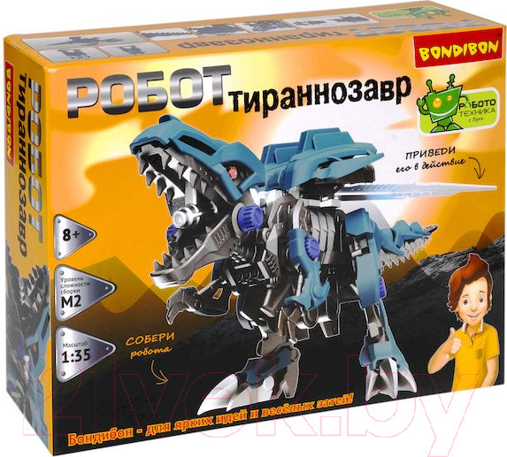 Изображение товара Конструктор электромеханический Bondibon Робототехника Тираннозавр / ВВ5505