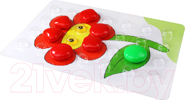 Изображение товара Развивающая игра Baby Toys Мозаика для самых маленьких. Бабочка / 03580
