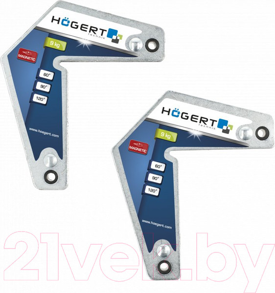 Изображение товара Магнитный фиксатор Hoegert Для сварочных работ HT3B665 (9кг)