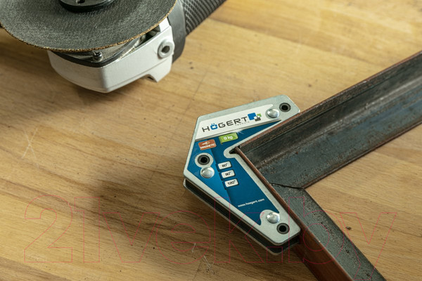 Изображение товара Магнитный фиксатор Hoegert Для сварочных работ HT3B665 (9кг)