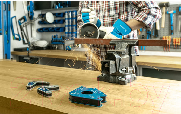 Изображение товара Магнитный фиксатор Hoegert Для сварочных работ HT3B665 (9кг)