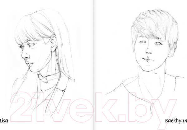 Изображение товара Раскраска АСТ BTS и их друзья. Раскрась своих айдолов (Юн Д.)