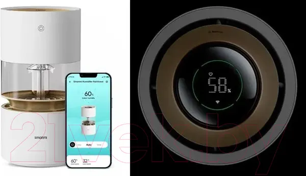 Изображение товара Традиционный увлажнитель воздуха SmartMi Humidifier Rainforest CJJSQ06ZM