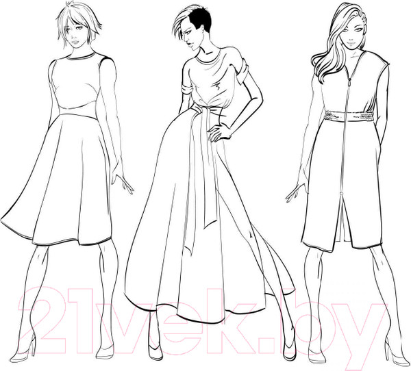 Изображение товара Книга АСТ Fashion-иллюстрация / 9785171465384 (Флай У.)