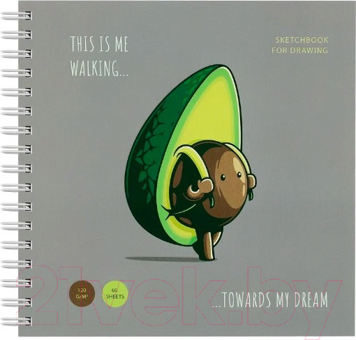 Изображение товара Скетчбук Meshu Avocadreams / MS_44873 (60л)